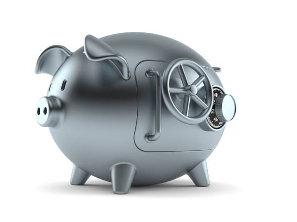 Piggy bank concept stock photo