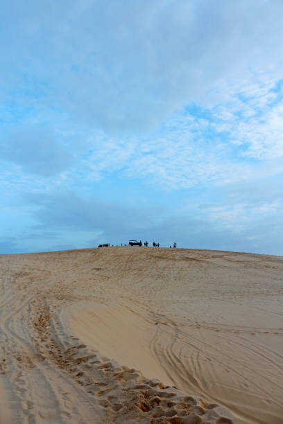 istock View of White Sand Dunes in dawn, Mui Ne 813177854
