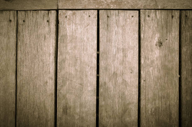 istock Texture retro old wood slat background 813220590