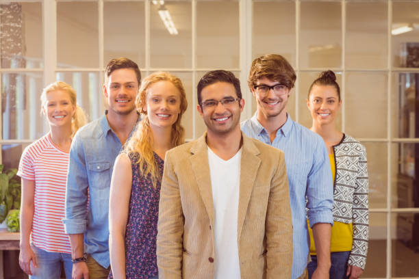 istock Portrait of creative team 813220704