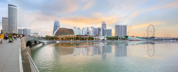 istock central Singapore skyline at dusk 813225226