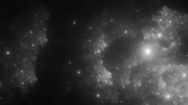 istock Abstract fractal illustration looks like galaxies 813236512