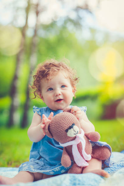 istock Baby in park in summer 813239414