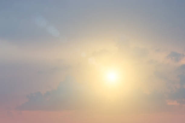 istock Beautiful light from the nature at sunset every day. 813245860