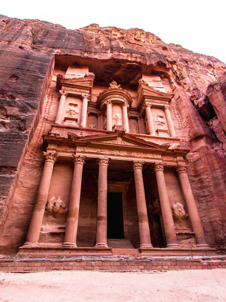 istock The Monastery, a building in the ancient Petra 813257390