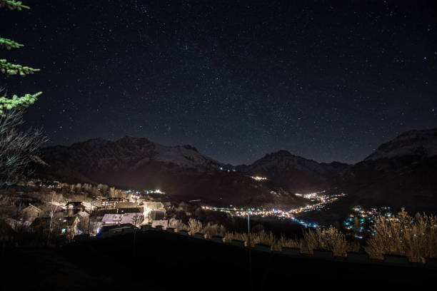 istock Puy-Saint-Vincent - Starry Night 813278850