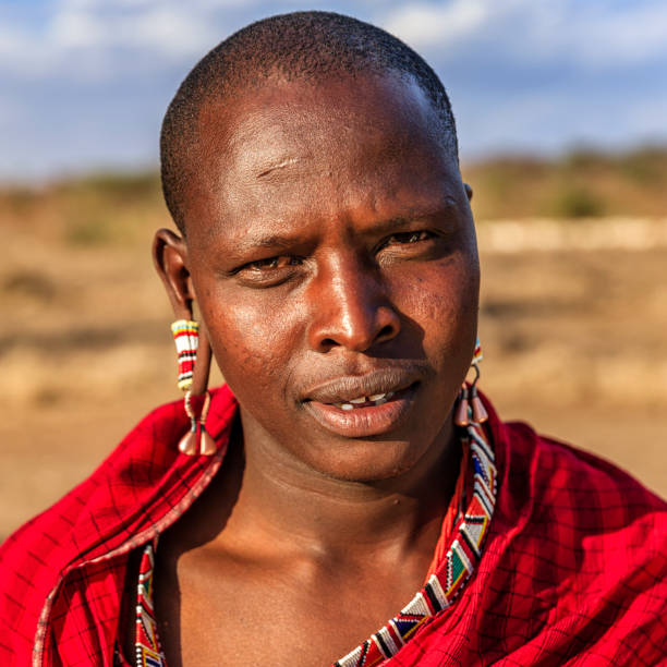 istock Warrior from Maasai tribe, Kenya, Africa 813278860