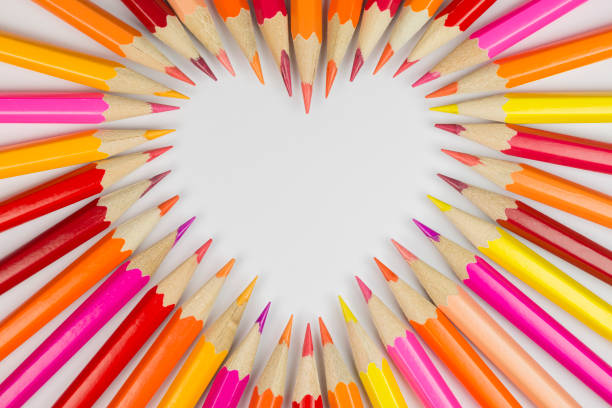 istock Collection of coloured pencils 813300732