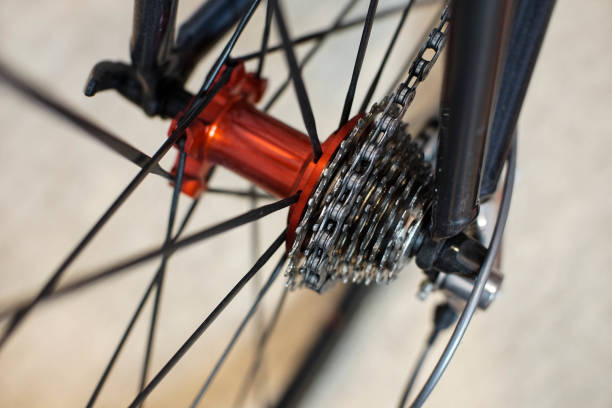 istock gears on a road bike 813300852