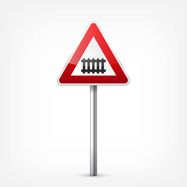 istock Road red signs collection isolated on white background. Road traffic control.Lane usage.Stop and yield. Regulatory signs. Curves and turns 813307218