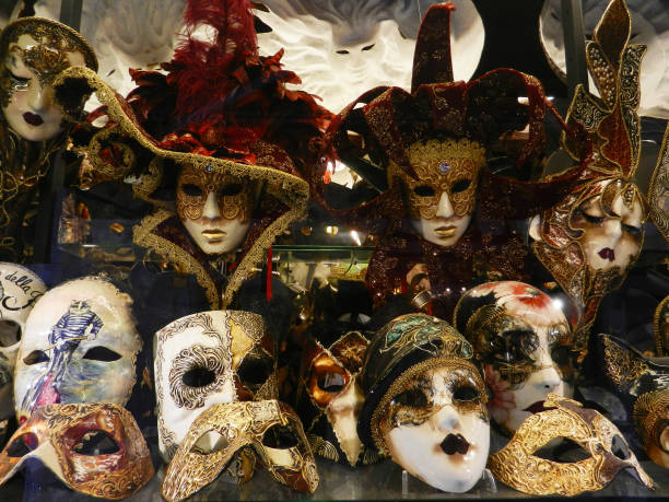 istock Venetian Carnival Masks 813312112