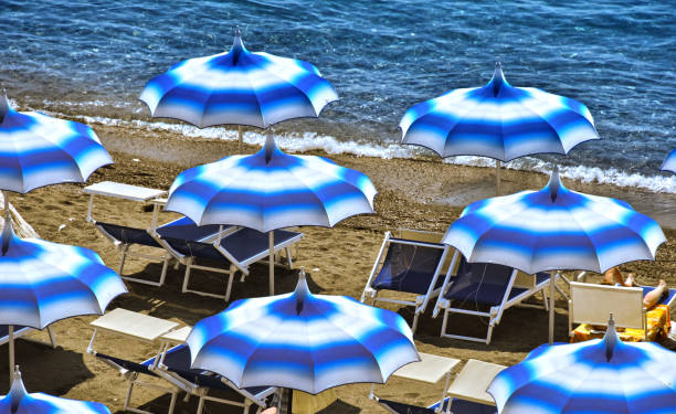istock Mediterranean beach during hot summer day 813326126