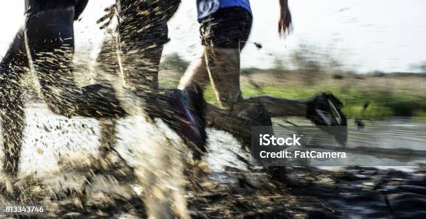 Speed Stock Photo - Download Image Now - Obstacle Course, Conquering Adversity, Mud