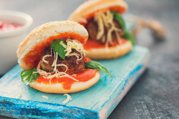 istock Homemade Meatball Sandwich 813351230