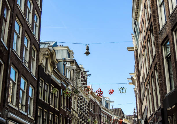 istock Dutch architecture in Amsterdam, the Netherlands. 813351372