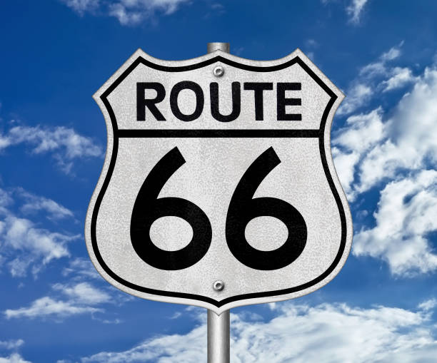 istock The legendary Rote 66 - road sign 813358816