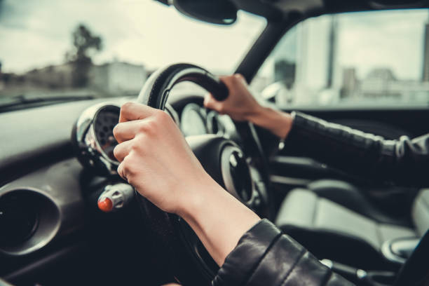 istock Girl in car 813362756