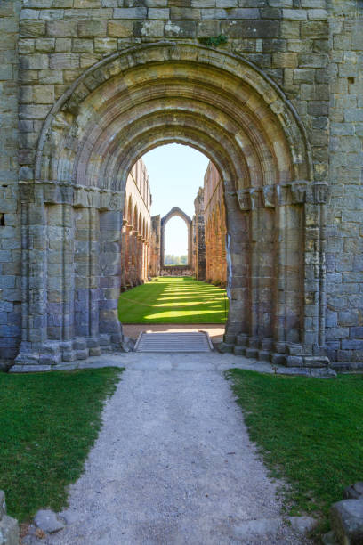 istock Fountains Abbey ruins, North Yorkshire, UK 813363126