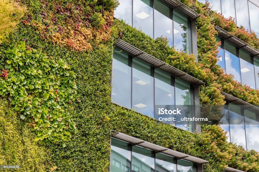 Green architecture in Camden London Green architecture in Camden London at day Green Color Stock Photo