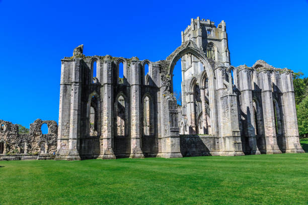 istock Fountains Abbey ruins, North Yorkshire, UK 813366550