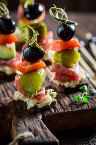 istock Closeup of healthy snacks with vegetables and herbs 813366870