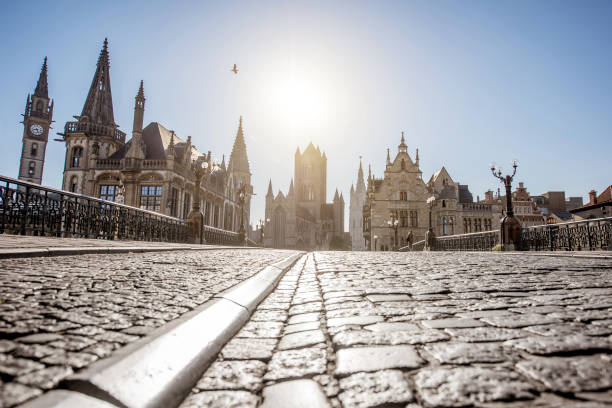 Gent city in Belgium