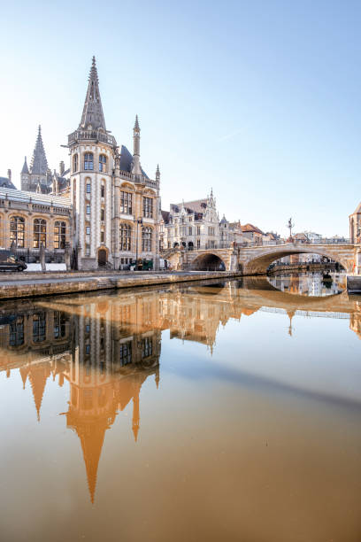 istock Gent city in Belgium 813372990