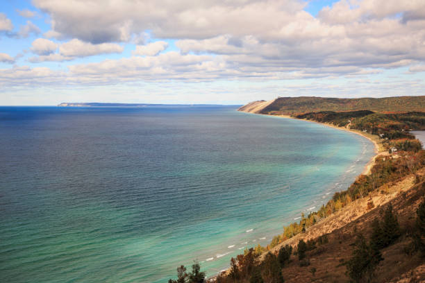 istock Sleeping Bear Dunes and Lake Michigan 813375210