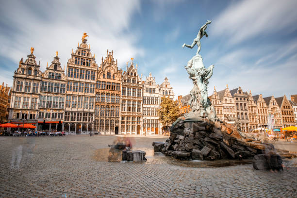 istock Antwerp city in Belgium 813375440