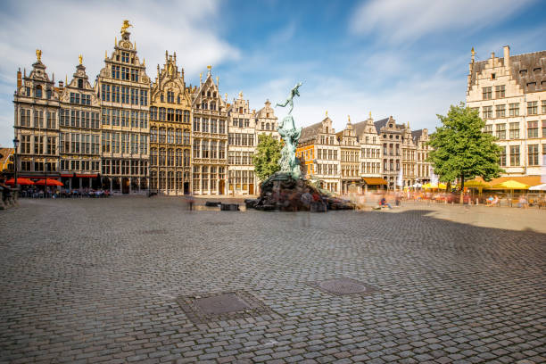 istock Antwerp city in Belgium 813375470