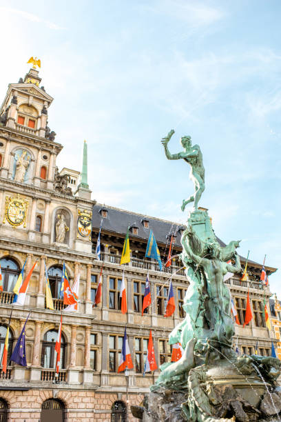 istock Antwerp city in Belgium 813375580