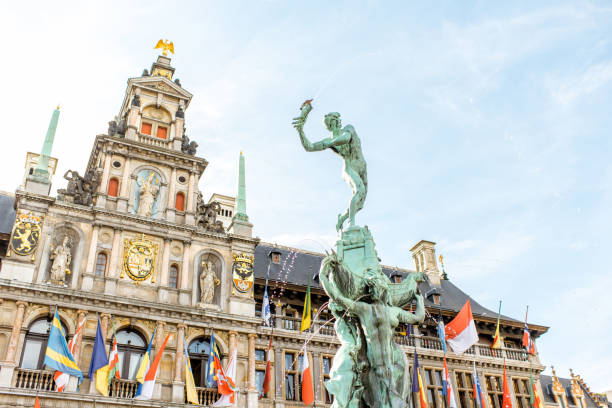 istock Antwerp city in Belgium 813375670