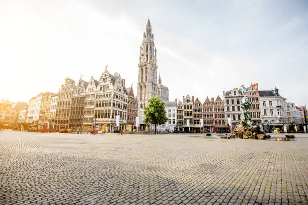 Photo of Antwerp city in Belgium