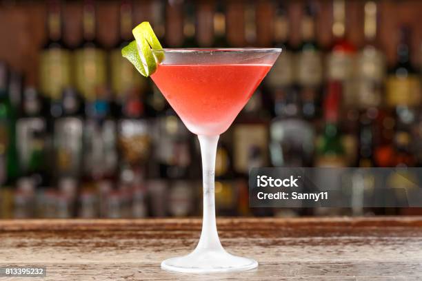Cocktail Cosmopolitan Stock Photo - Download Image Now - Cosmopolitan Cocktail, City Life, Alcohol - Drink