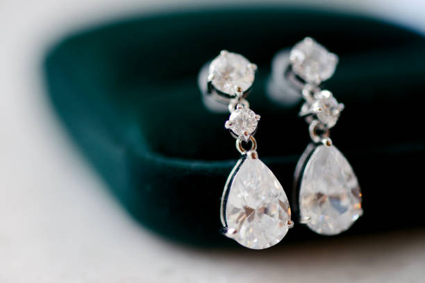 istock Beautiful wedding jewel for bride and groom 813402080