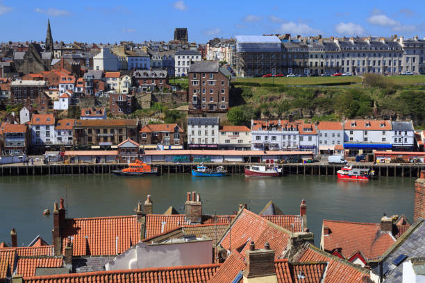istock Town of Whitby, North Yorkshire, UK. 813428150