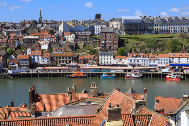 istock Town of Whitby, North Yorkshire, UK. 813428182