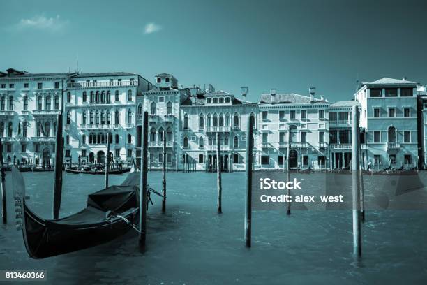 Venetian Quite Moment Stock Photo - Download Image Now - Architecture, Blue, Europe