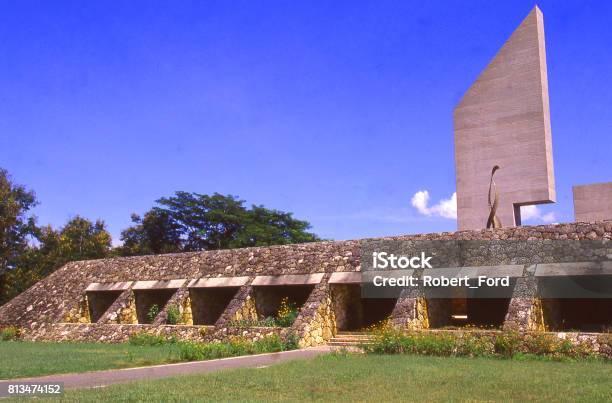 Monument To The Heroes Of The Restauration War Between Haiti And Dominican Republic Located Near Dajabon In Northwest Dr Caribbean Stock Photo - Download Image Now
