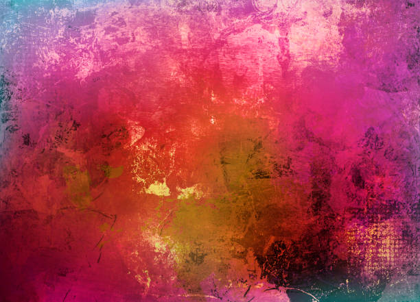 istock pink purple mixed media collage 813474258
