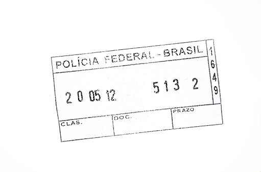 Brazil passport stamp