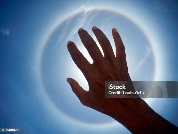 Sun Ring Stock Photo - Download Image Now - Atmosphere, Awe, Backgrounds
