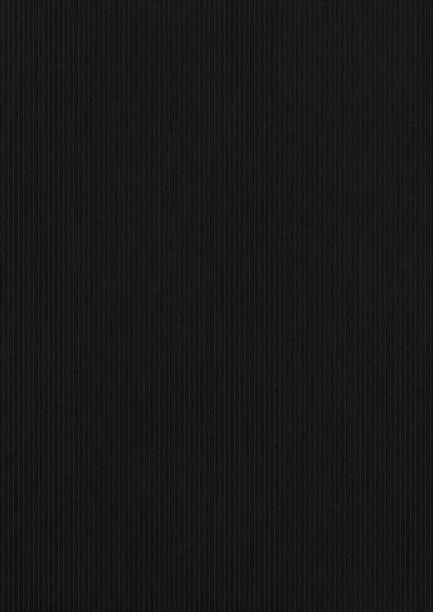 istock Ridged black paper corrugated texture background. 813513004