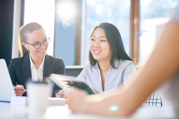 istock Dreamful colleague at meeting 813523372