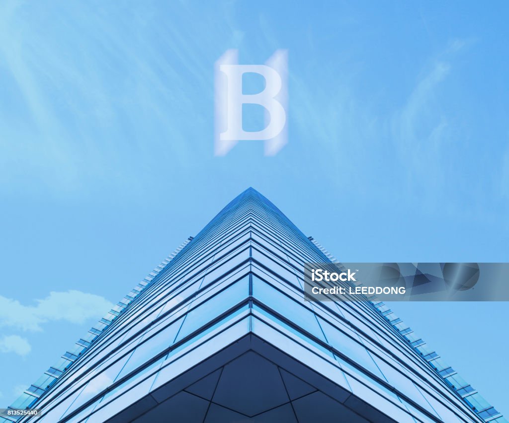 Skyscraper pyramid built with virtual money concept Backgrounds Stock Photo