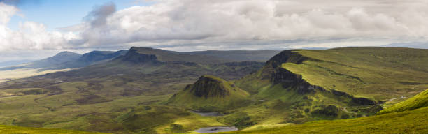 istock Panorama of Quarraing on Skye 813570556
