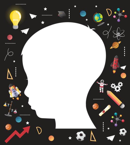 istock concept of education of children. the generation of knowledge.vector 813587848