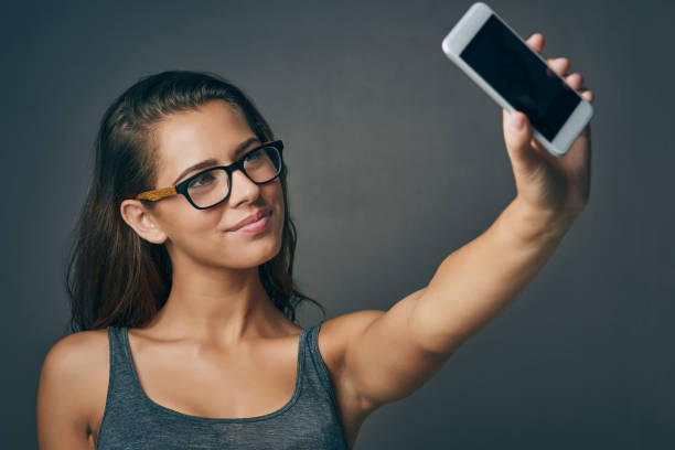 istock Your smile is the best filter you have 813604666