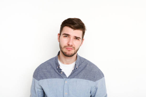istock Feeling upset, sad man portrait 813618724