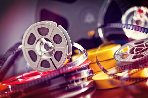 istock 8mm film movie 813630618